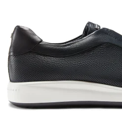 Outlet Fratelli Rossetti Grey Leather Sneaker | Navy blue