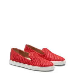 Best Fratelli Rossetti Grey Suede Slipper | Red