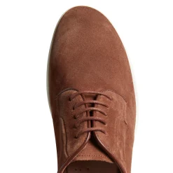 Shop Fratelli Rossetti Grey Suede Sneaker | Almond