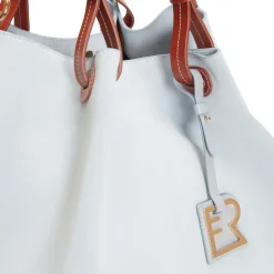 Cheap Fratelli Rossetti Grey Tote Bag | Aquamarine