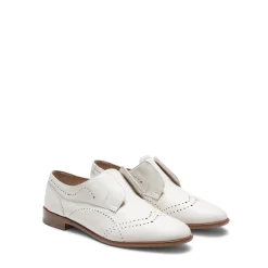 Cheap Fratelli Rossetti Leather Lace-up Shoes | Ivory