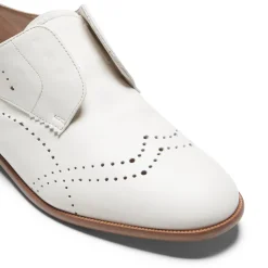Cheap Fratelli Rossetti Leather Lace-up Shoes | Ivory