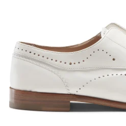 Cheap Fratelli Rossetti Leather Lace-up Shoes | Ivory