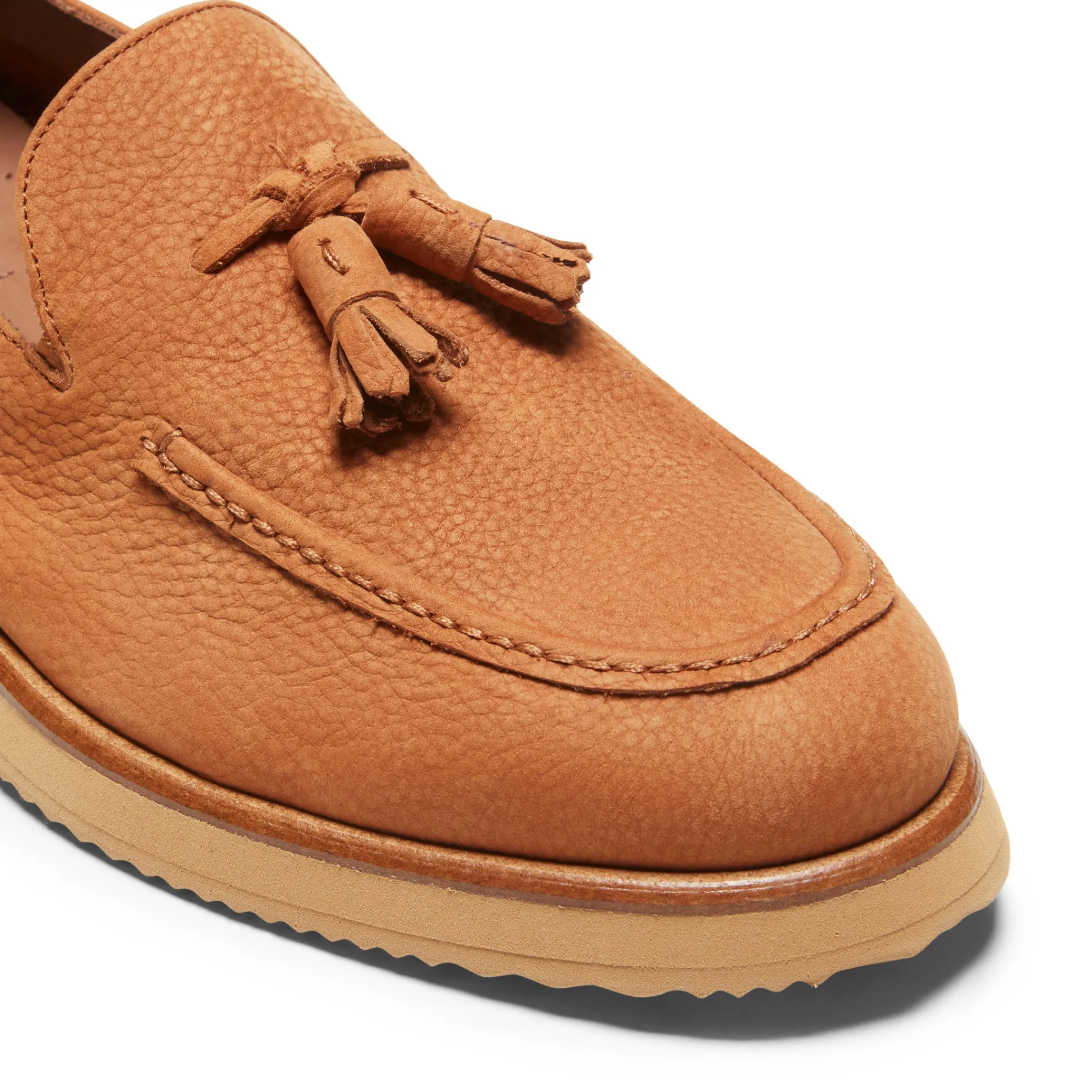 Shop Fratelli Rossetti Leather Loafer | Clay