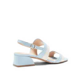 Clearance Fratelli Rossetti Leather Sandal | Aquamarine