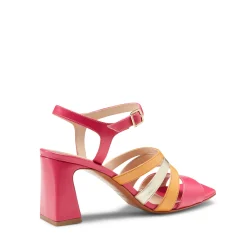 New Fratelli Rossetti Leather Sandal | Fucsia