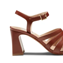 Online Fratelli Rossetti Leather Sandal | Almond
