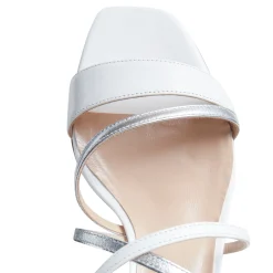 Hot Fratelli Rossetti Leather Sandal | White