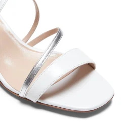 Hot Fratelli Rossetti Leather Sandal | White