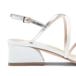 Hot Fratelli Rossetti Leather Sandal | White