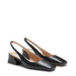 Shop Fratelli Rossetti Leather Slingback| Black