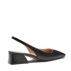 Shop Fratelli Rossetti Leather Slingback| Black