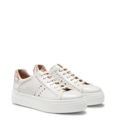Sale Fratelli Rossetti Leather Sneakers | Milk white