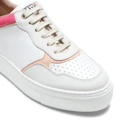 Sale Fratelli Rossetti Leather Sneakers | White