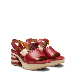Shop Fratelli Rossetti Leather Wedge Sandal | Ciliegia
