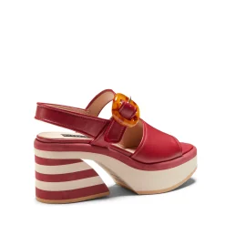 Shop Fratelli Rossetti Leather Wedge Sandal | Ciliegia