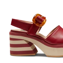 Shop Fratelli Rossetti Leather Wedge Sandal | Ciliegia