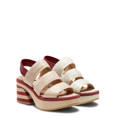 Hot Fratelli Rossetti Leather Wedge Sandal | Milk white