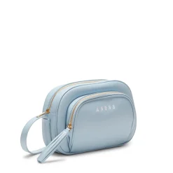 Sale Fratelli Rossetti Leather Brera Shoulder Bag | Light blue