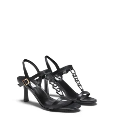 Best Sale Fratelli Rossetti Magenta Leather Sandal | Black