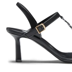 Best Sale Fratelli Rossetti Magenta Leather Sandal | Black