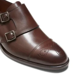 Best Fratelli Rossetti Leather Double-buckle Derby Shoe | Mahogany
