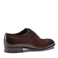 Discount Fratelli Rossetti Leather Lace-up Shoe | Mahogany