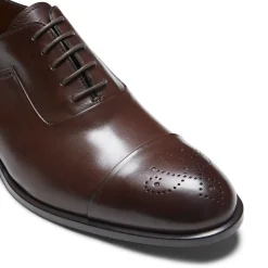 Discount Fratelli Rossetti Leather Lace-up Shoe | Mahogany
