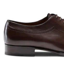Discount Fratelli Rossetti Leather Lace-up Shoe | Mahogany