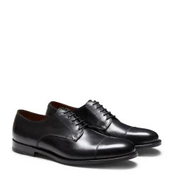 New Fratelli Rossetti Men's Leather Derby Shoe | Black