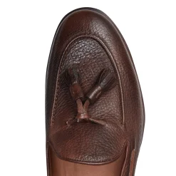 Fashion Fratelli Rossetti Men’s Leather Loafer| Tobacco Brown