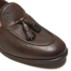 Fashion Fratelli Rossetti Men’s Leather Loafer| Tobacco Brown