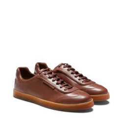 Best Sale Fratelli Rossetti Men’s Leather Sneaker| Almond