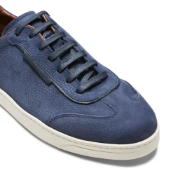 Outlet Fratelli Rossetti Men’s Suede Sneaker| Navy blue