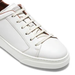 Discount Fratelli Rossetti Leather Sneaker | Milk white