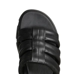 Store Fratelli Rossetti Milk-white Leather Sandal | Black