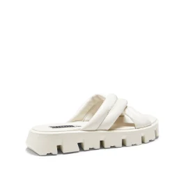 Clearance Fratelli Rossetti Milk-white Leather Sandal | Milk white