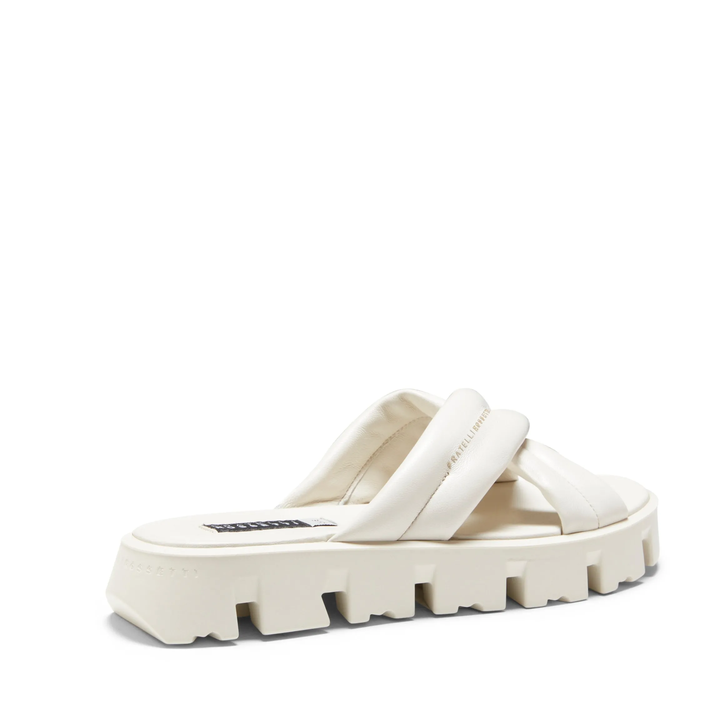 Clearance Fratelli Rossetti Milk-white Leather Sandal | Milk white