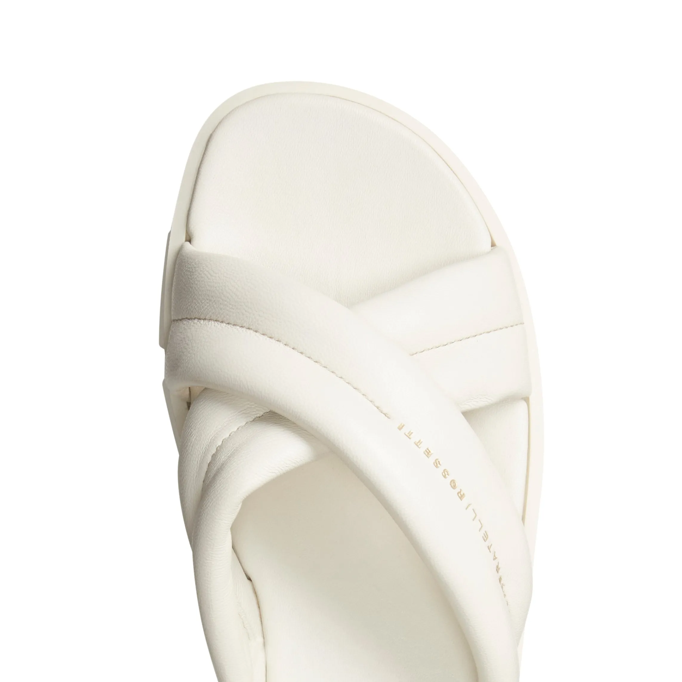 Clearance Fratelli Rossetti Milk-white Leather Sandal | Milk white