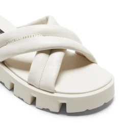 Clearance Fratelli Rossetti Milk-white Leather Sandal | Milk white