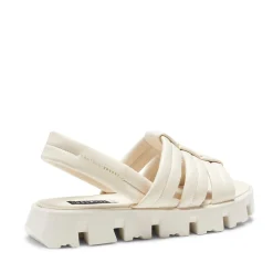 Best Fratelli Rossetti Milk-white Leather Sandal | Milk white