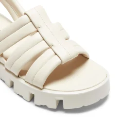 Best Fratelli Rossetti Milk-white Leather Sandal | Milk white