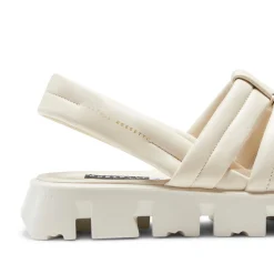 Best Fratelli Rossetti Milk-white Leather Sandal | Milk white
