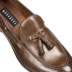 Store Fratelli Rossetti Mocassino Brera In Pelle- Tobacco Brown