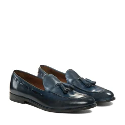 Fashion Fratelli Rossetti Mocassino Brera In Pelle- Aquamarine