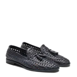 Best Sale Fratelli Rossetti Mocassino Brera Uomo In Pelle- Blue
