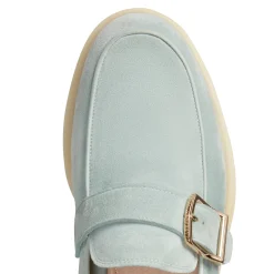 Clearance Fratelli Rossetti Mocassino Donna In Suede- Sage