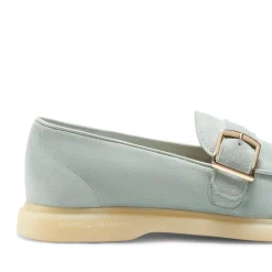 Clearance Fratelli Rossetti Mocassino Donna In Suede- Sage
