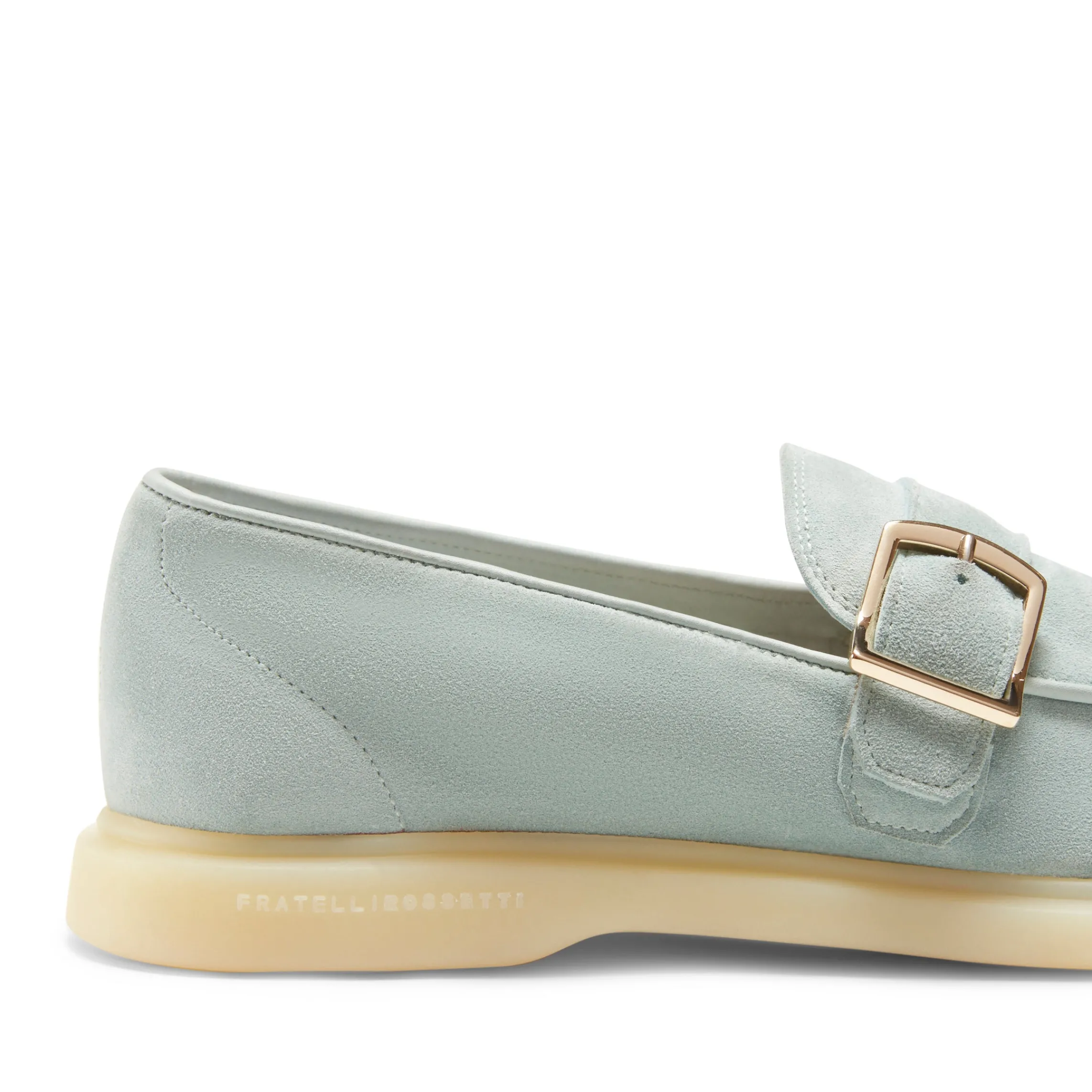 Clearance Fratelli Rossetti Mocassino Donna In Suede- Sage