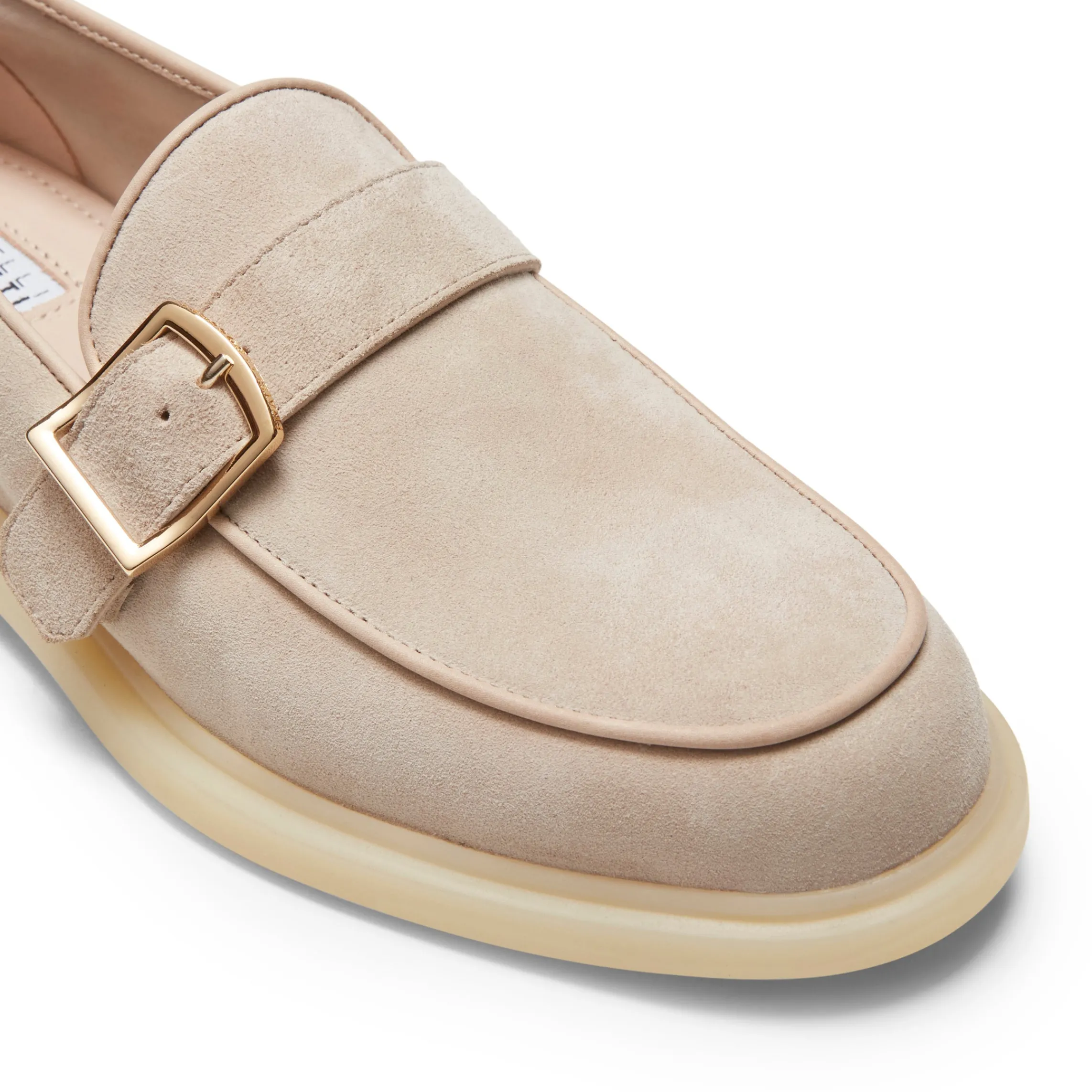 Hot Fratelli Rossetti Mocassino Donna In Suede- Sand
